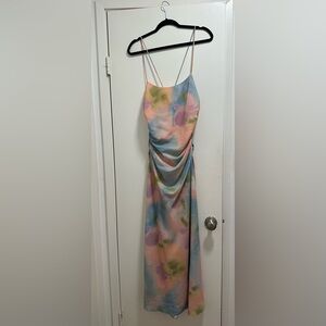 Steven Madden Multicolor Tie-Dye Maxi Dress